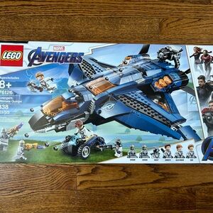 Brand new unopened Lego ultimate avengers quin jet